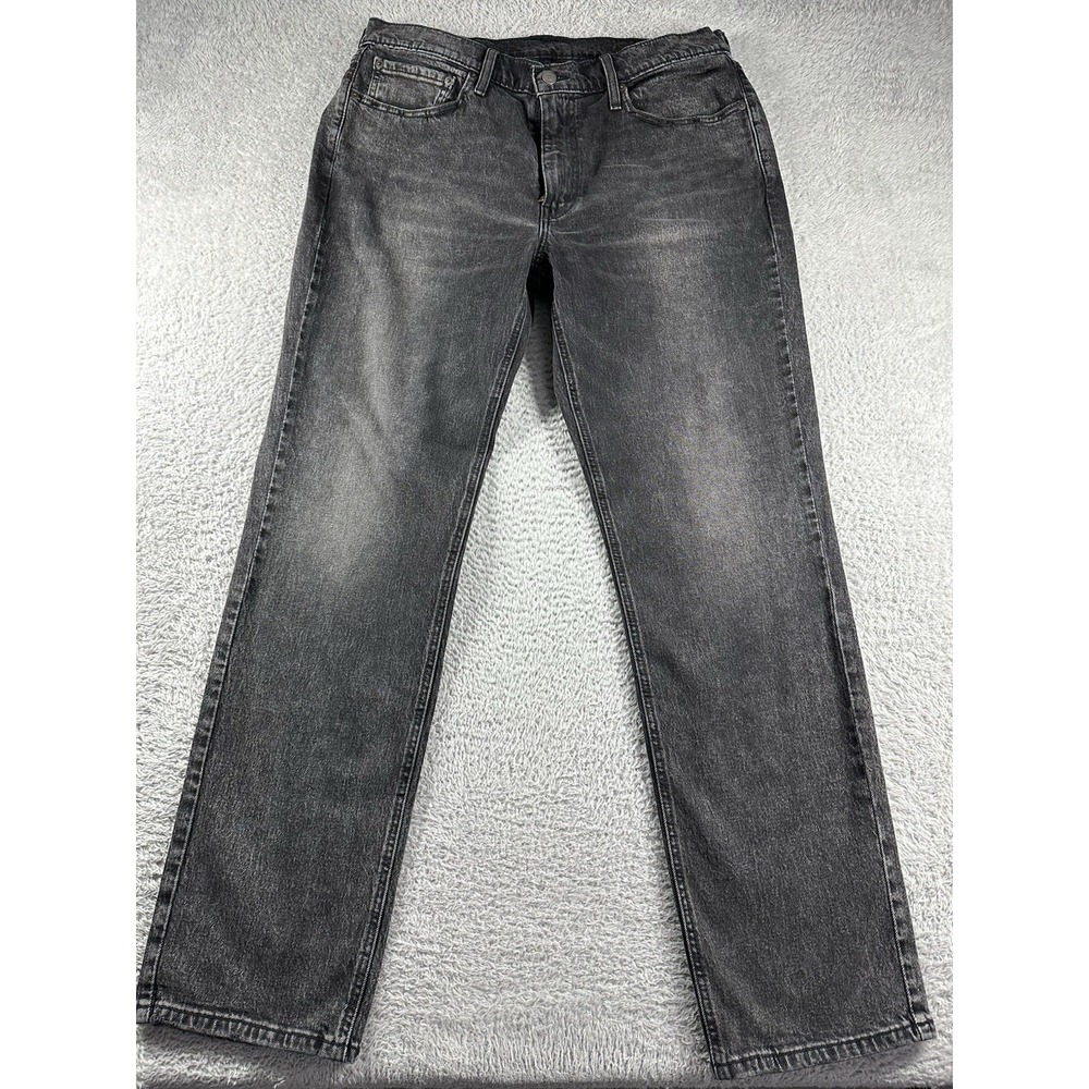 Levi 541 Jeans Black Mens‎ 36x32 (Fits 35x31) Gray Faded Retro Emo Grunge
